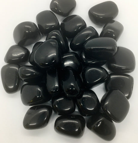 Black Obsidian - Gemstones - Polished