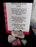 Love Crystal Healing Bag