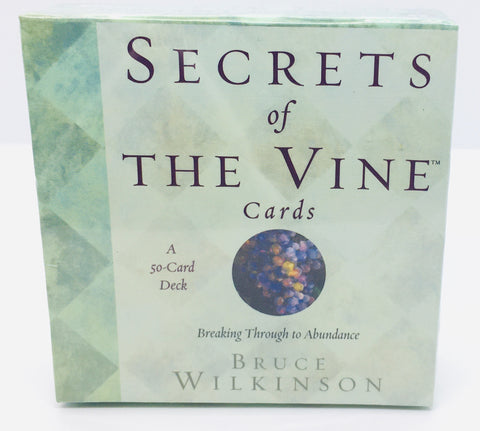 Secrets of The Vine ~ Card Deck